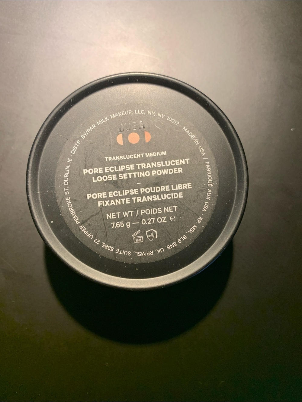 Milk Makeup Pore Eclipse Translucent Loose Setting Powder - Translucent Medium